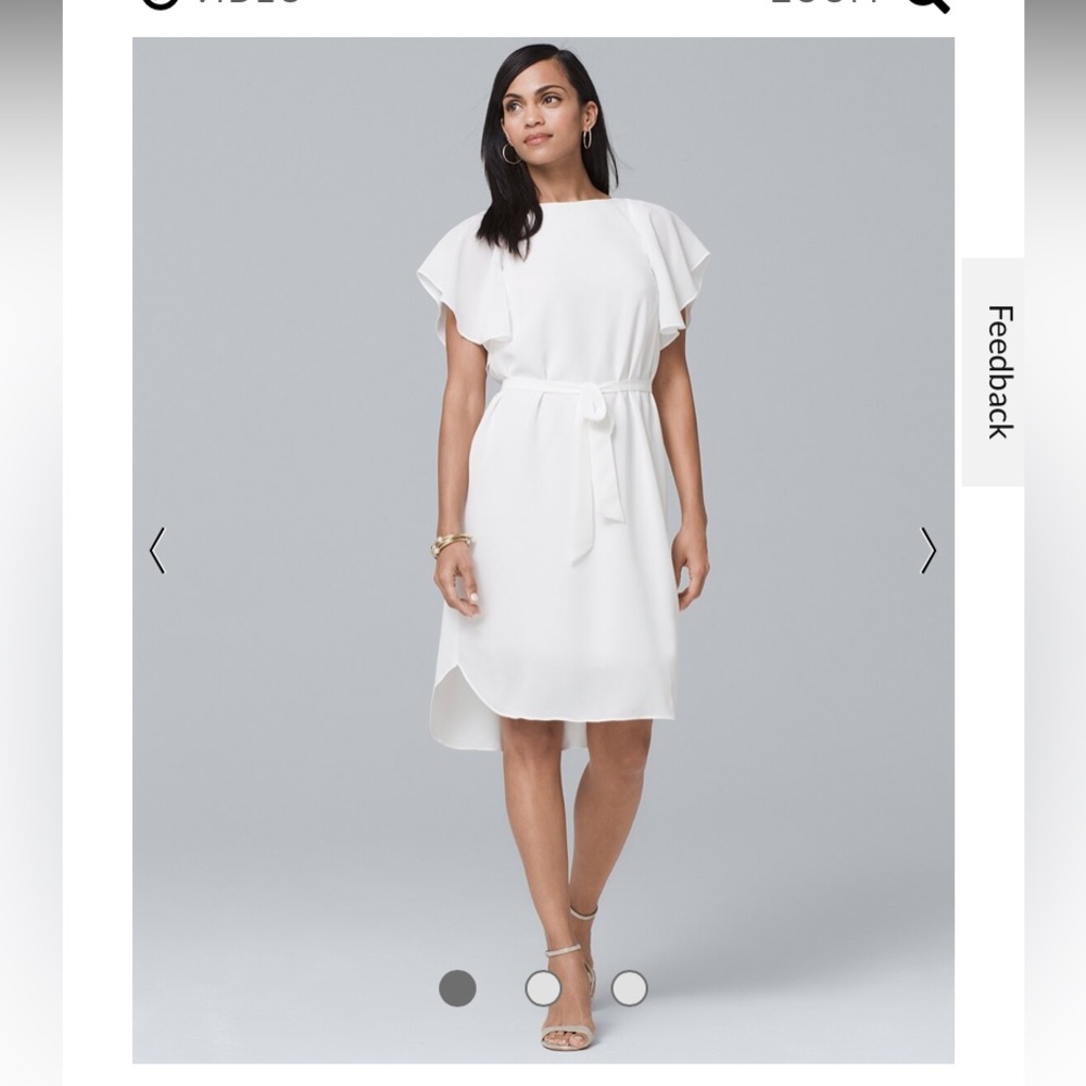 White House Black Market new with tags white dress